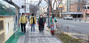 부산진구 초읍동새마을지도자협의회, 코로나19 확산방지 방역활동