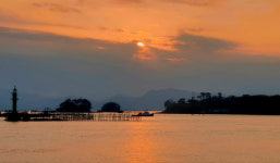 하늘도 남해바다도 내 마음도 ‘붉은 수채화’...사천 실안낙조