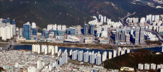 조선 수군 배 띄우던 재송포의 상전벽해, 센텀시티