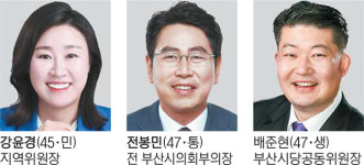 [수영] 통합당 후보의 강력한 조직력에 與 신인 패기 ‘맞장’