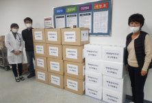 거제2동 한방장어구이, 부산의료원에 후원물품 기탁