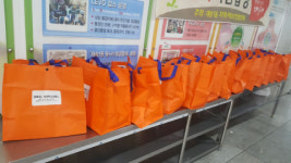 해운대구 재송1동 지역사회보장협의체, 코로나19 위기 취약계층 대상 ‘사랑의 나눔밥상’사업 펼쳐