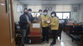 문현동 삼성태권도학원 원생, 남구 보건소 직원 응원