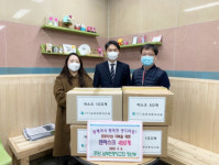 남부민중앙교회 청년부, 서구 남부민2동 면마스크 지원