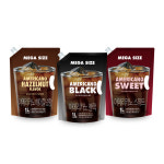 메가 사이즈 1L 파우치형 커피 3종 GS25 출시