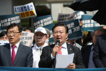 민경욱, 총선 무효소송 제기 “투표조작 부정선거, 재선거해야
