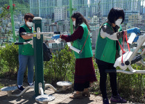연산6동, 새마을문고 지역 방역 실시