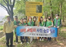 사상구 덕포2동 자율방재단, 여름 장마철 집중호우 대비 승수로 정비