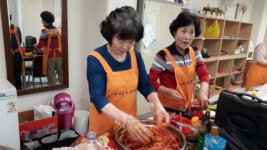 거제1동, 정 담은 반찬만들기 실시