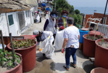 영선2동 흰여울문화마을 골목길 집중 청소