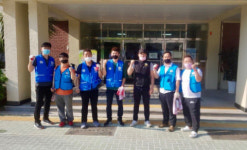 연제구청년연합회, 코로나19 대응 초등학교 방역 실시