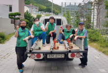 서구 서대신4동 새마을지도자협의회, 관내 방역활동 실시