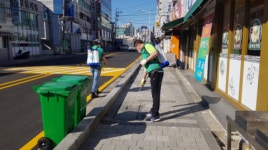 거제3동 자율방역단, 코로나19 대응 지역 방역