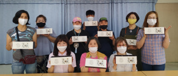 중구 영주1동 주민센터, 희망 인테리어소품 제작 과정 첫 개강