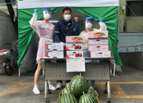 당감새시장상인회, 부산진구보건소에 달달한 응원 전달