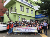 장림2동, 폭우 후 불결지 환경정비 실시