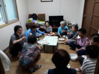해운대구 우2동 행정복지센터, 무더위쉼터 경로당 위문방문
