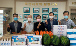 삼락동 주민자치위원회, 관내 무더위 쉼터 및 기관 위문 방문