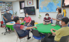 해운대구 반여2동 행정복지센터, 경로당 방역수칙 점검 나서