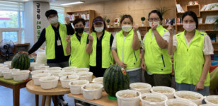 금곡동 지역사회보장협의체, 삼계탕 기탁