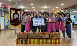 사)미소원, 추석맞이 사랑의 성품(참기름) 기탁