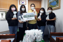 성동중학교 학부모회, 수제 천연비누·손소독제 취약계층에 전달