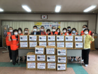 사상구 학장동 통장협의회, 추석맞이 이웃사랑 사랑의 라면 전달