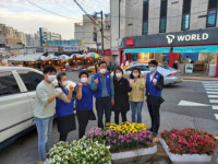 사직2동 바르게살기 위원회, 초화식재 및 환경정비 실시