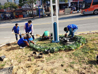 동삼2동, 꽃길 조성 활동 실시