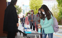 [포토뉴스] 부산 유·초·중·고·특수학교 전면 등교수업 시작