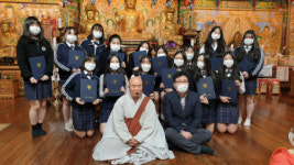 선광사, 사상구 덕포2동행정복지센터에 백미 100포 전달