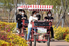 거창 창포원 무료 자전거 대여해 구경하세요