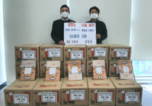 다대1동 개인후원자, 저소득 가정 30세대 라면 및 학용품 지원