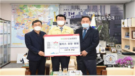 윌리스 요양병원 사랑의 성품 전달 노인인지치료용 ‘스마트보드’