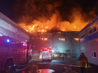 산청 경남생약협동조합 공장에 불, 건물 1동 전소