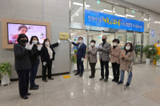 [포토뉴스] 동구청, 국민행복민원실 재인증 현판 제막식