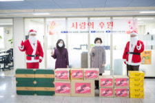 [한방소식] 휘림한방병원, 영도 ‘청학모자원’에 선물 기부