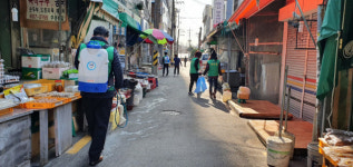 연지동 새마을단체, 코로나19 방역 및 도시환경정비 실시