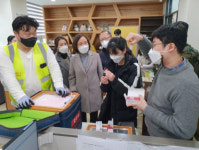 동래구보건소에 도착한 AZ백신, 3월 2일 접종 시작