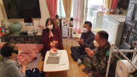 부곡1동, 독거 어르신 생일잔치 ‘축하해효(孝)’ 행사 개최