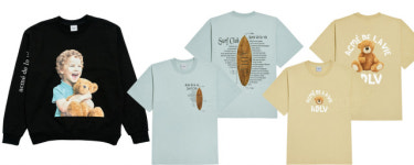 아크메드라비(ADLV), 베이비페이스 맨투맨 7종 선봬