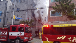 울산 원룸서 불…50대 주민 화상