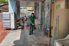 동삼3동 주민자율방역단, 코로나19 확산 방지 방역소독 실시