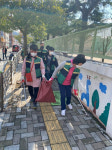 사상구 괘법동, 봄 개학기 맞아 학교 주변 안전점검 및 환경정비 실시