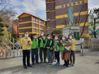 중구 대청동 주민센터, 봄 개학기 학교 주변 안전실태 특별합동점검