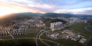 두산건설•코오롱글로벌 컨소시엄…김해율하 더스카이시티 견본주택 26일(금) 개관 예정
