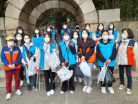 자원봉사자와 함께하는 수영사적공원 청결활동 실시