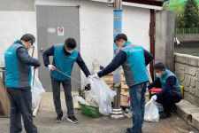 한국마사회 부산동구지사, 자성대노인복지관 봉사활동 실시