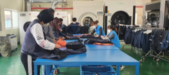 창원시 “클린업사업단, 노동자 작업복에 향기 입혀요”