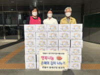 원불교 동래교당 봉공회, ‘행복나눔 은혜의 김치’ 나누기